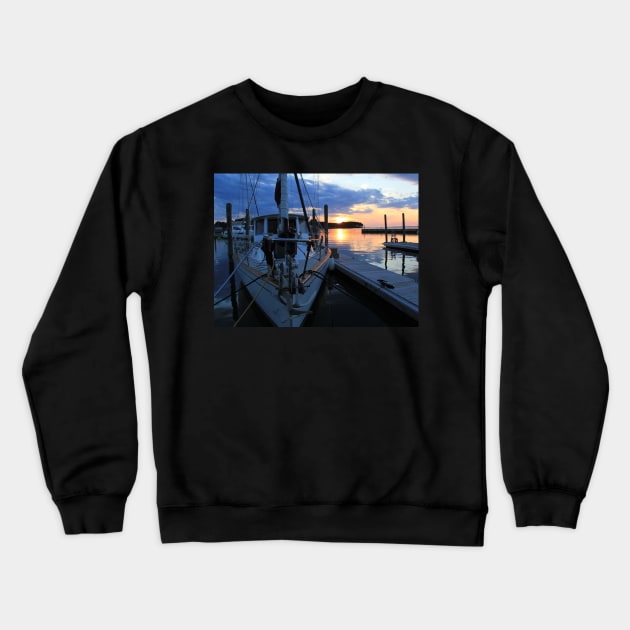 Effie and the setting sun Crewneck Sweatshirt by tgass